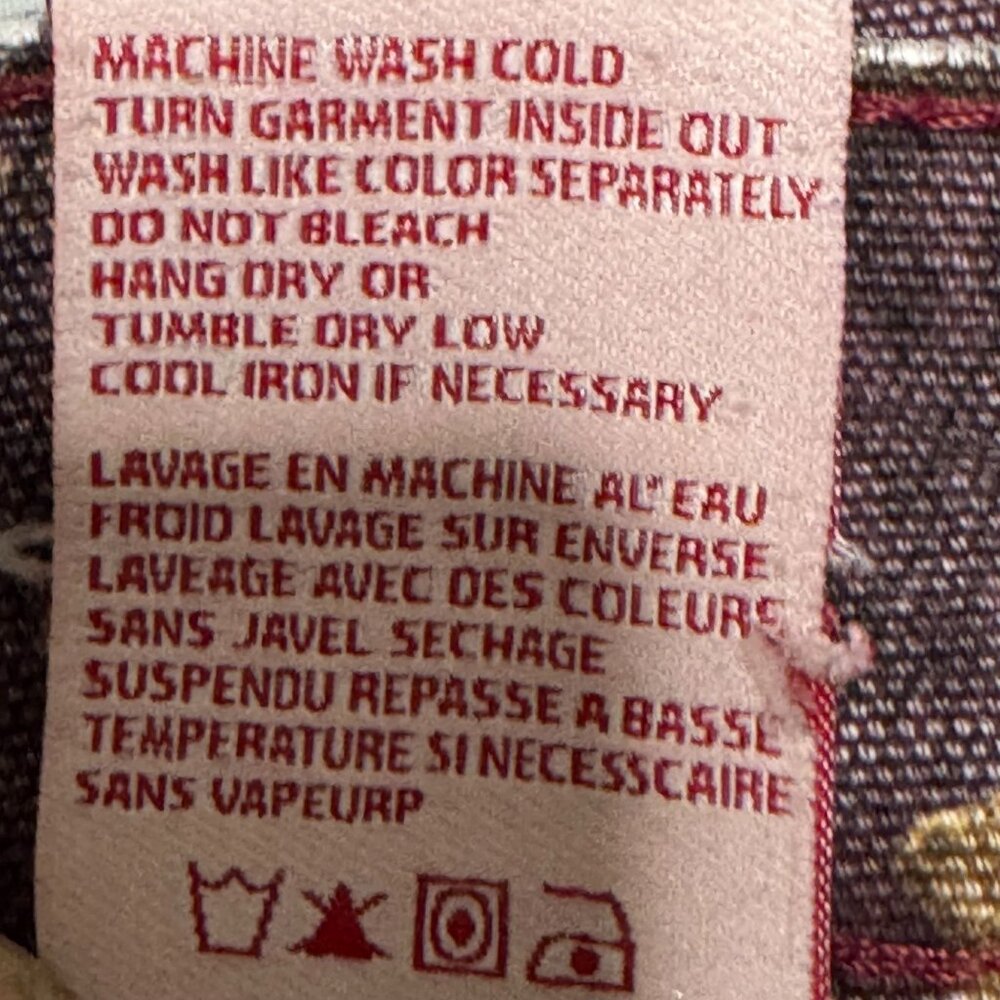 REVICE Purple Cargo Flare Jeans - Picture 14 of 15